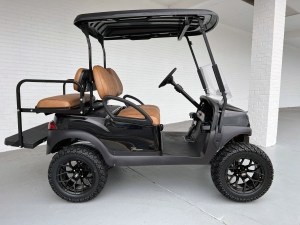 2022 Club Car Tempo Golf Cart Electric Lifted Golf Cart Black 03